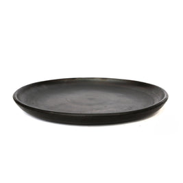 The Burned Classic Plate - Black - L
