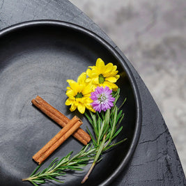 The Burned Classic Plate - Black - S