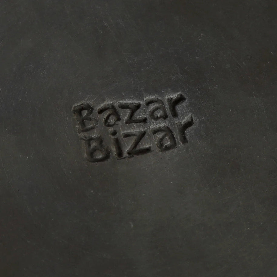 The Burned Classic Plate - Black - S