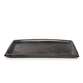 The Burned Sushi Plate - Black - L
