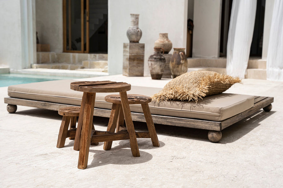 The Yatai Stool - Natural - Large