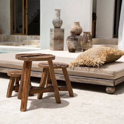 The Yatai Stool - Natural - Large