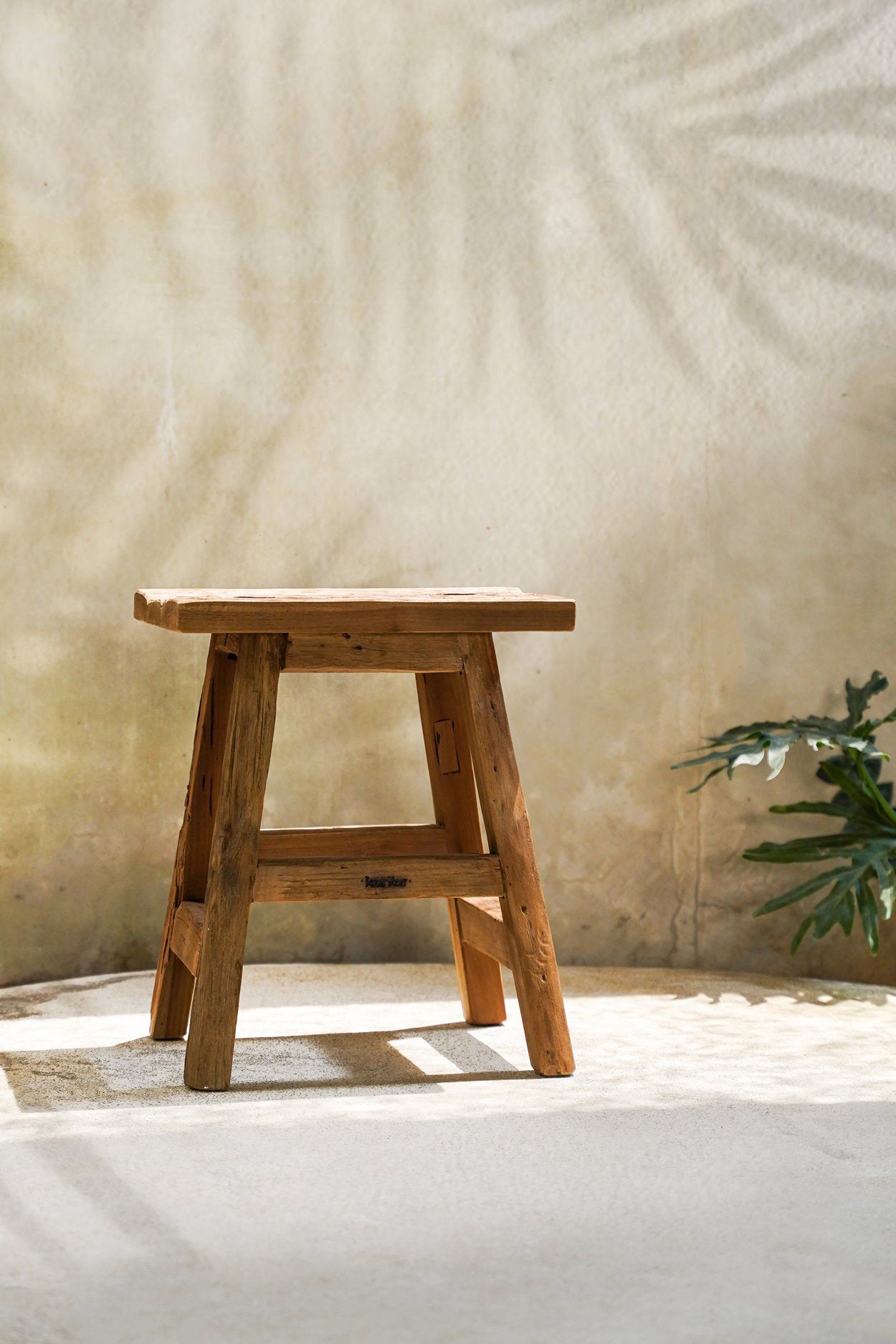 The Yoke Stool - Natural - Large
