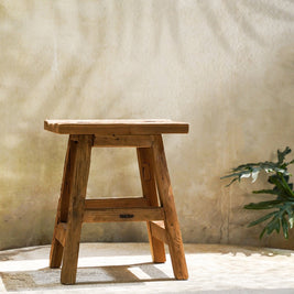 The Yoke Stool - Natural - Large