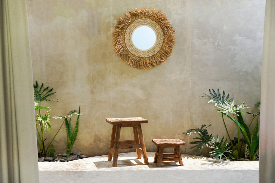 The Yoke Stool - Natural - Large