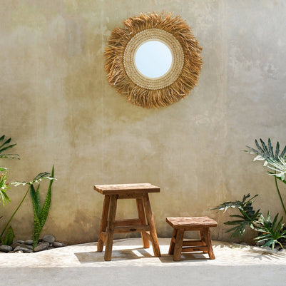 The Yoke Stool - Natural - Large