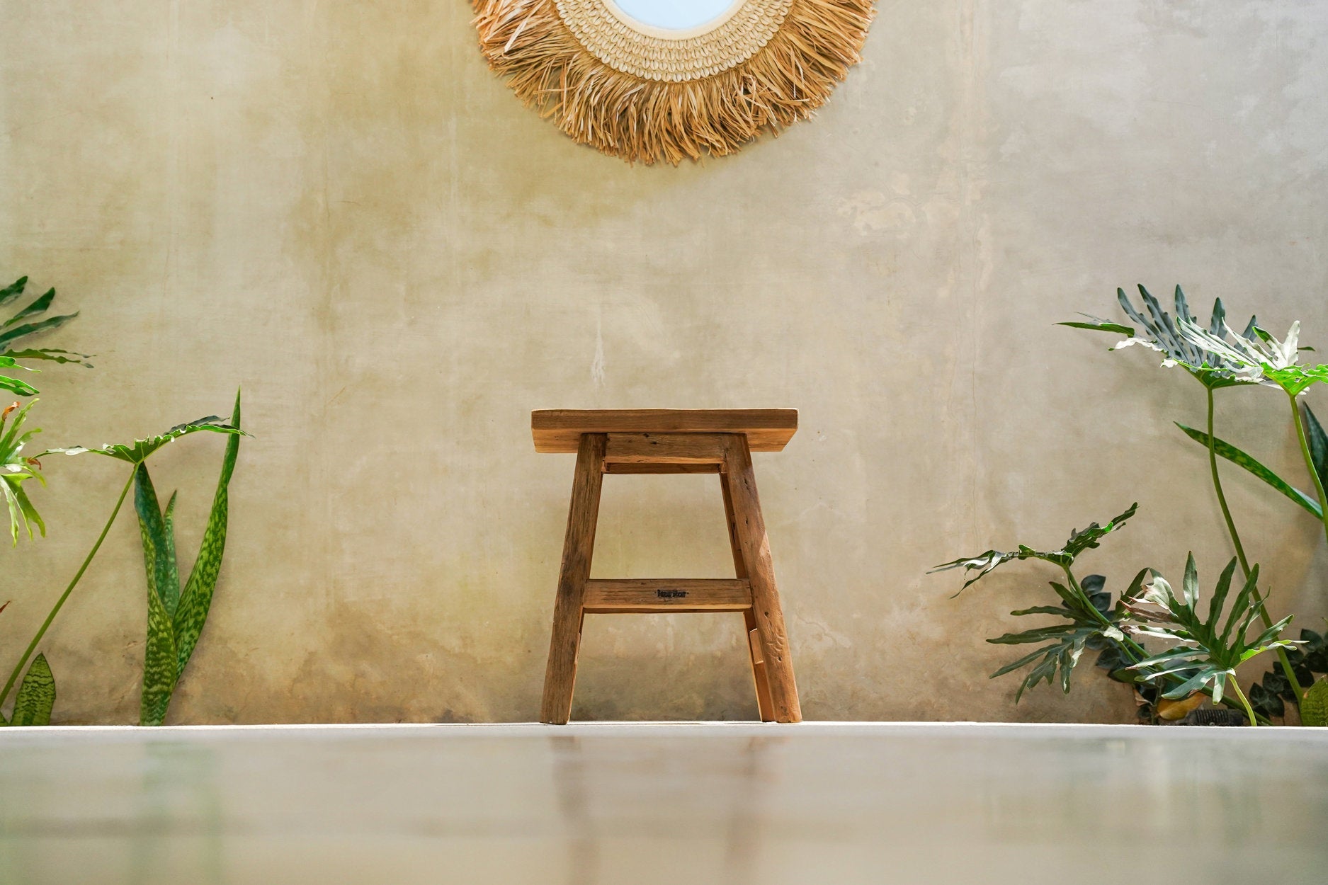 The Yoke Stool - Natural - Large