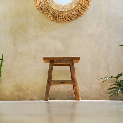The Yoke Stool - Natural - Large