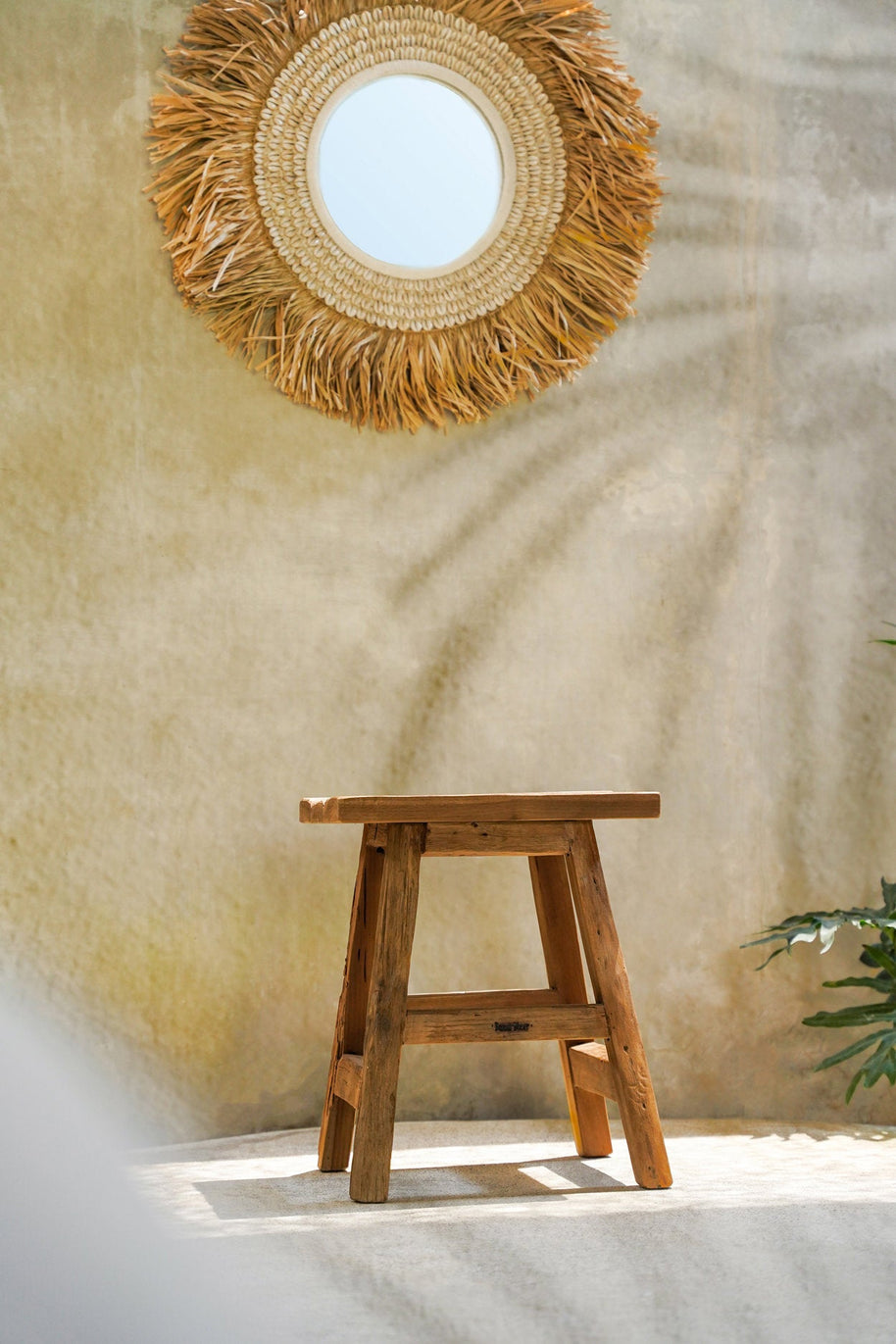 The Yoke Stool - Natural - Large