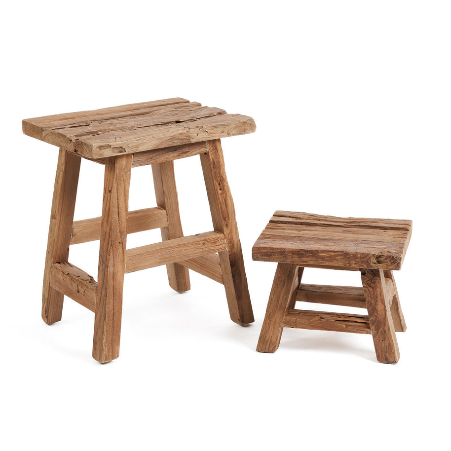The Yoke Stool - Natural - Large