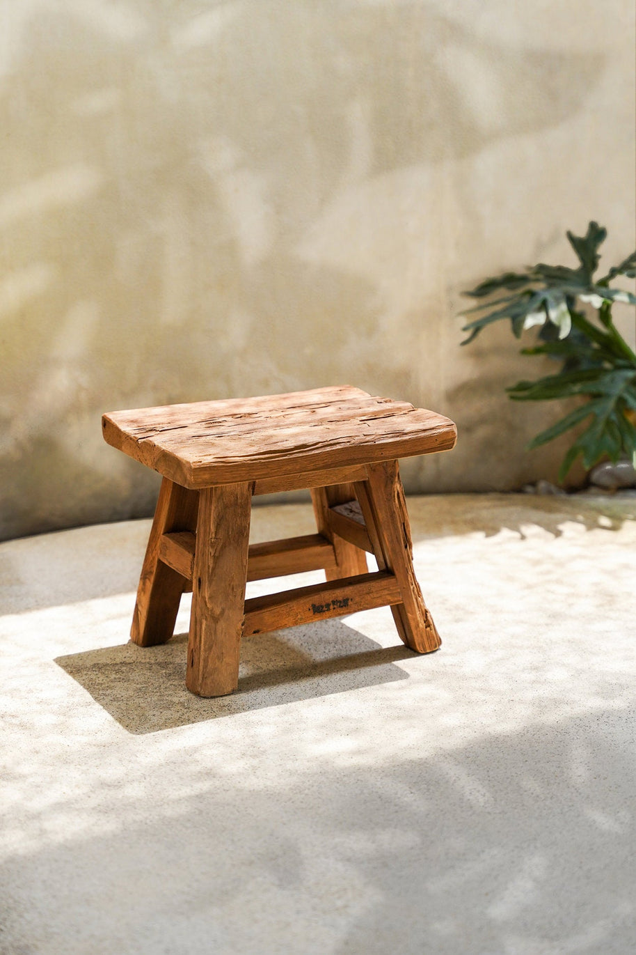 The Yoke Stool - Natural - Small
