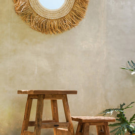 The Yoke Stool - Natural - Small