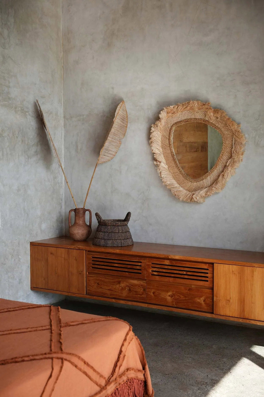 The La Contessa Mirror - Natural - L