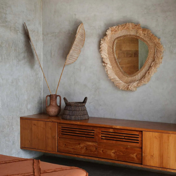 The La Contessa Mirror - Natural - L
