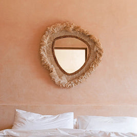 The La Contessa Mirror - Natural - L