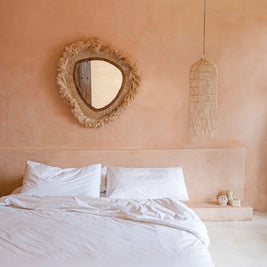 The La Contessa Mirror - Natural - L