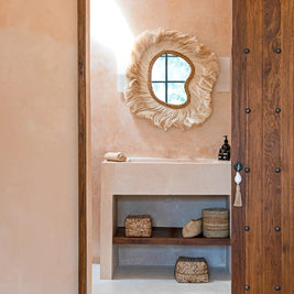 The La Principessa Mirror - Natural - L