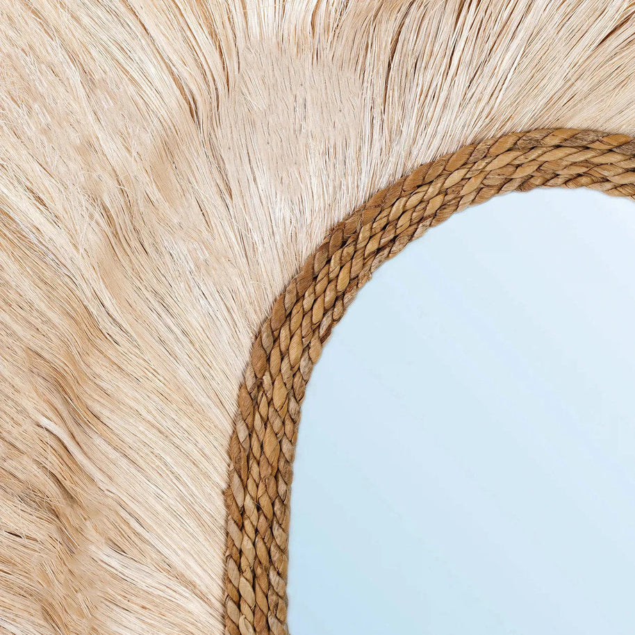 The La Principessa Mirror - Natural - L