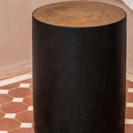 The Tribe Stool - Natural Black