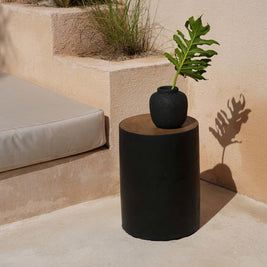The Tribe Stool - Natural Black