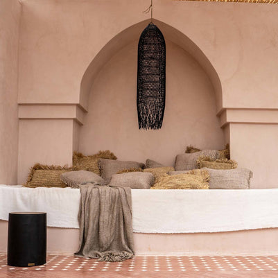 The Tribe Stool - Natural Black