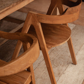 The Nihi Oka Dining Chair - Outdoor