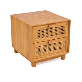 The Harmony Bedside Table - Natural