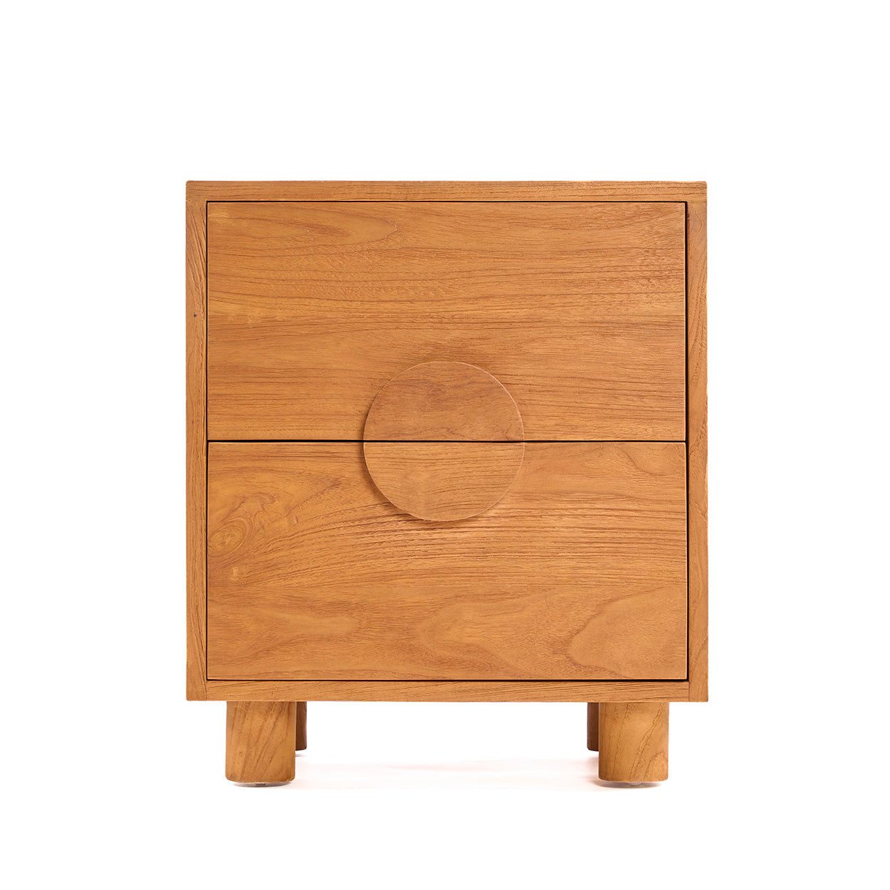 The Eclipse Bedside Table - Natural