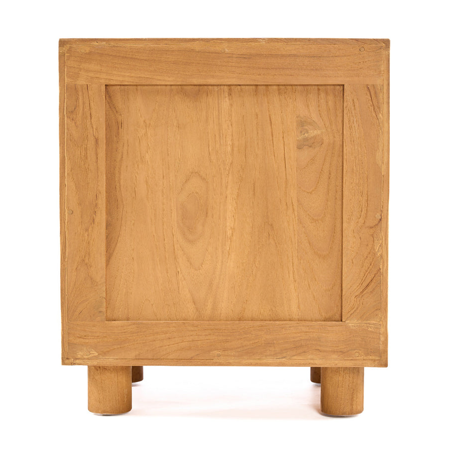 The Eclipse Bedside Table - Natural