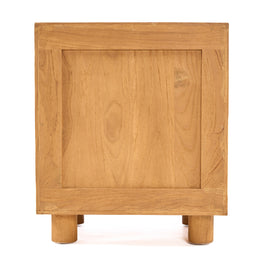 The Eclipse Bedside Table - Natural