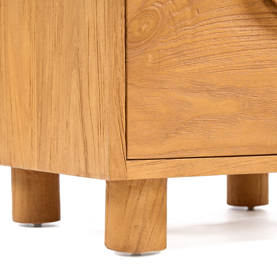 The Eclipse Bedside Table - Natural