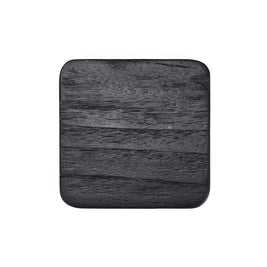 The Material Coaster - Medium Rustic Black
