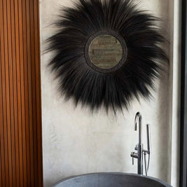 The Simba Mirror - Black - L