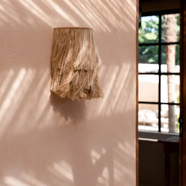 The Abaca Wall Applique - Natural - S