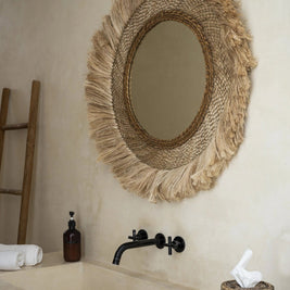 The Capri Mirror - Natural - L