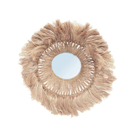 The Abaca Solomon Mirror - Natural