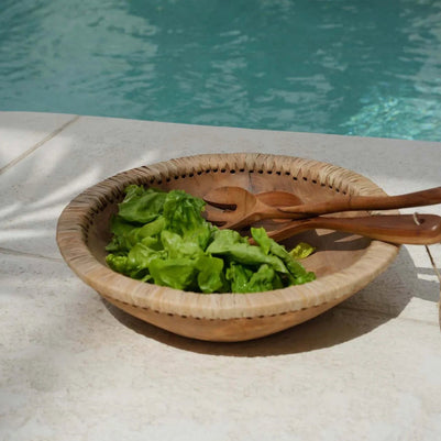 The Twisted Salad Fork - Natural