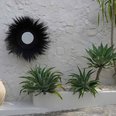 The Sunken Forest Mirror - Black
