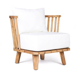 The Malawi One-Seater - Natural White
