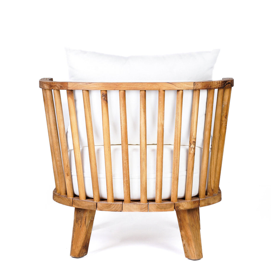 The Malawi One-Seater - Natural White