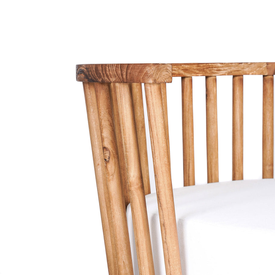 The Malawi One-Seater - Natural White
