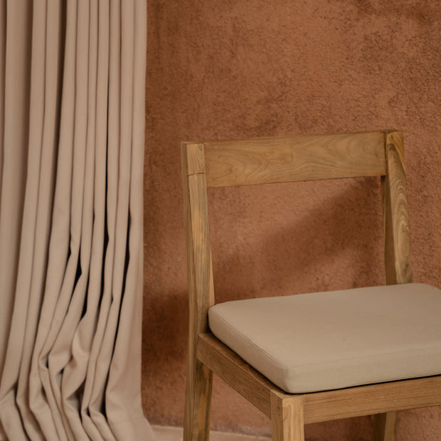 The Linear Dining Chair - Natural Grey
