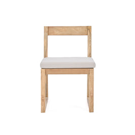 The Linear Dining Chair - Natural Grey