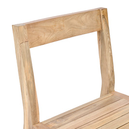 The Linear Dining Chair - Natural Grey