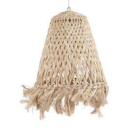 The Abaca Jellyfish Pendant - Natural - L