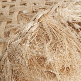 The Abaca Jelly Fish Pendant - Natural - S