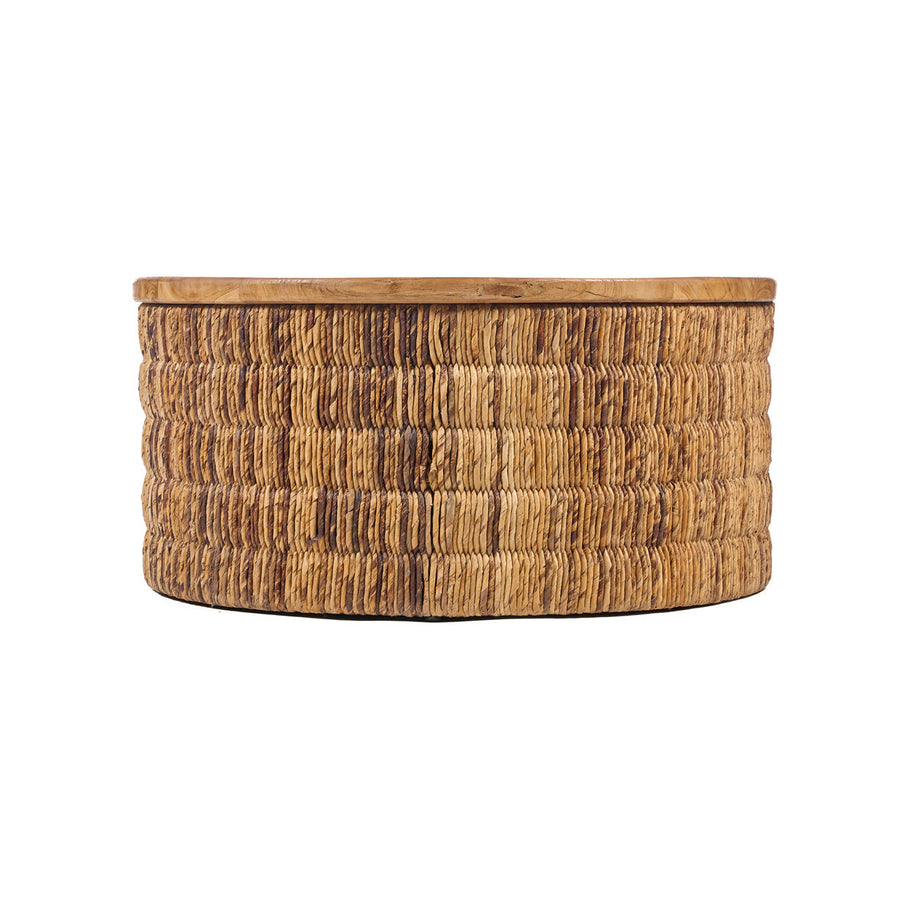 Magani Abaca Round Coffee Table - Natural